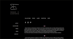Desktop Screenshot of franckchartrain.com