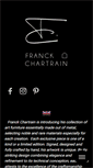 Mobile Screenshot of franckchartrain.com